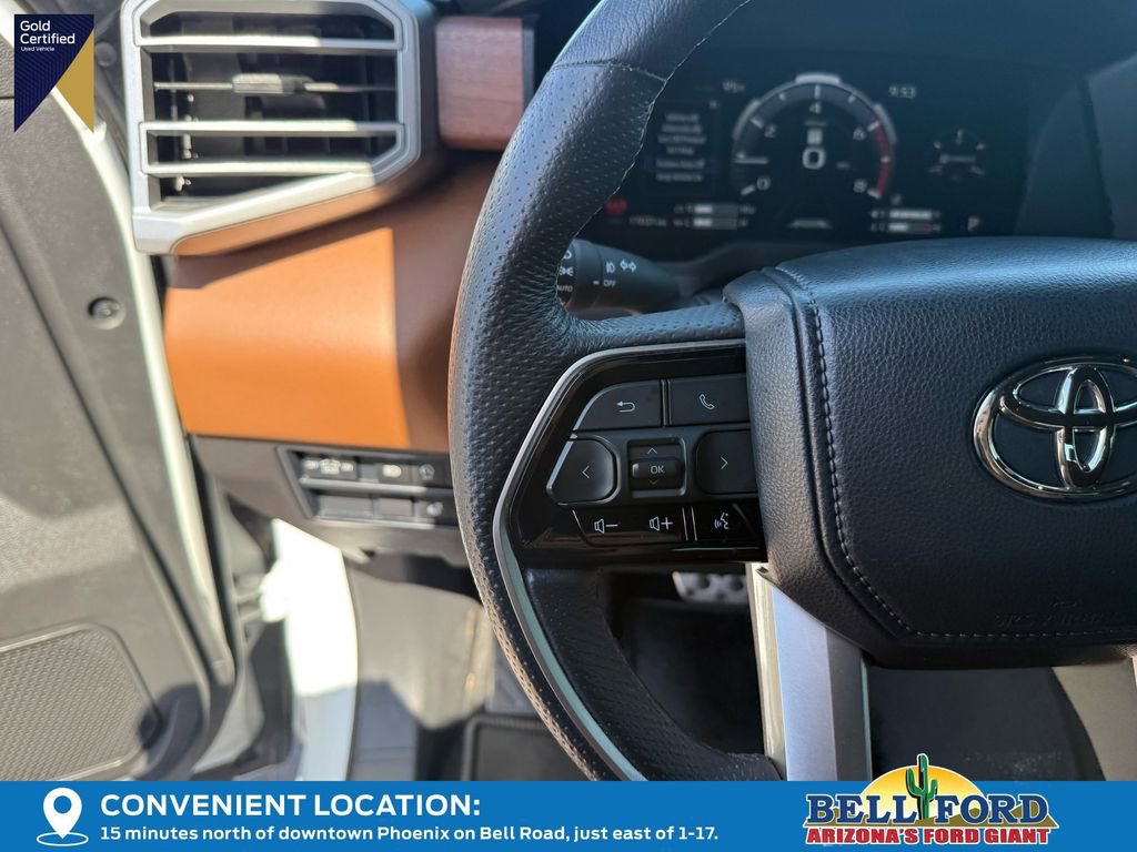 Used 2024 Toyota Tundra 1794 Edition w/ TRD Off-Road Package AWD/4WD image 30
