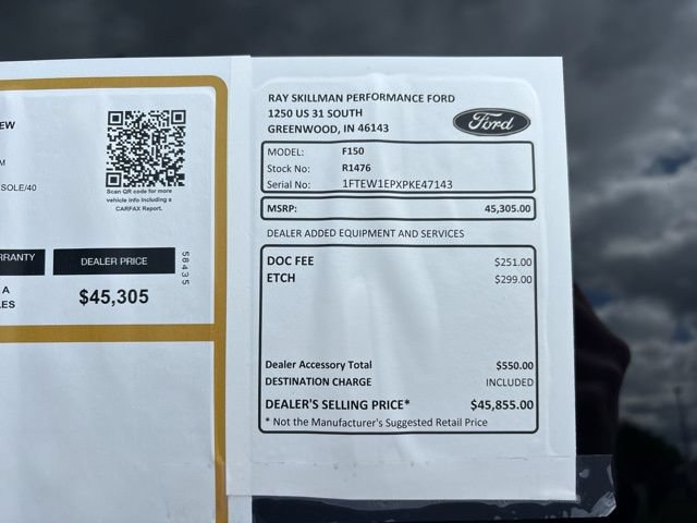 Certified 2023 Ford F150 XLT w/ Equipment Group 302A High AWD/4WD image 3