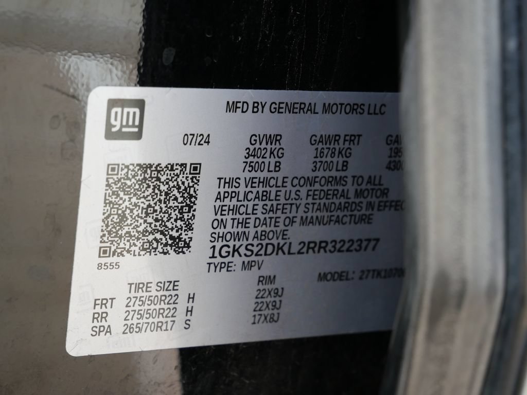 Used 2024 GMC Yukon Denali w/ Max Trailering Package AWD/4WD image 37