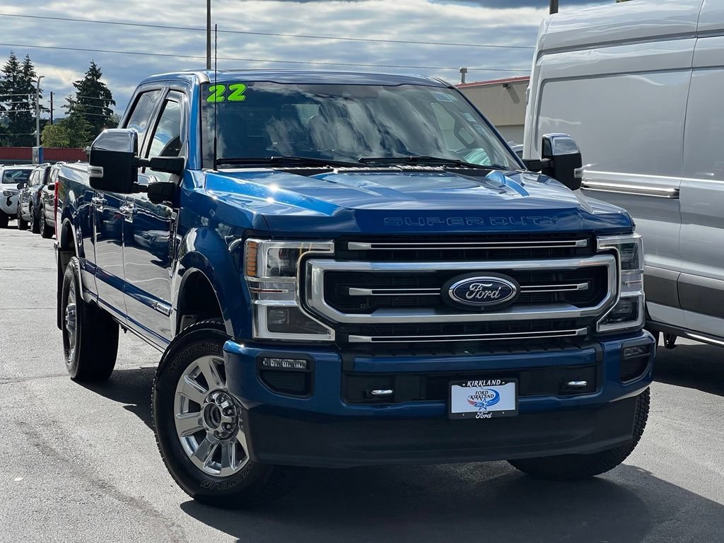 Certified 2022 Ford F350 Platinum AWD/4WD image 1