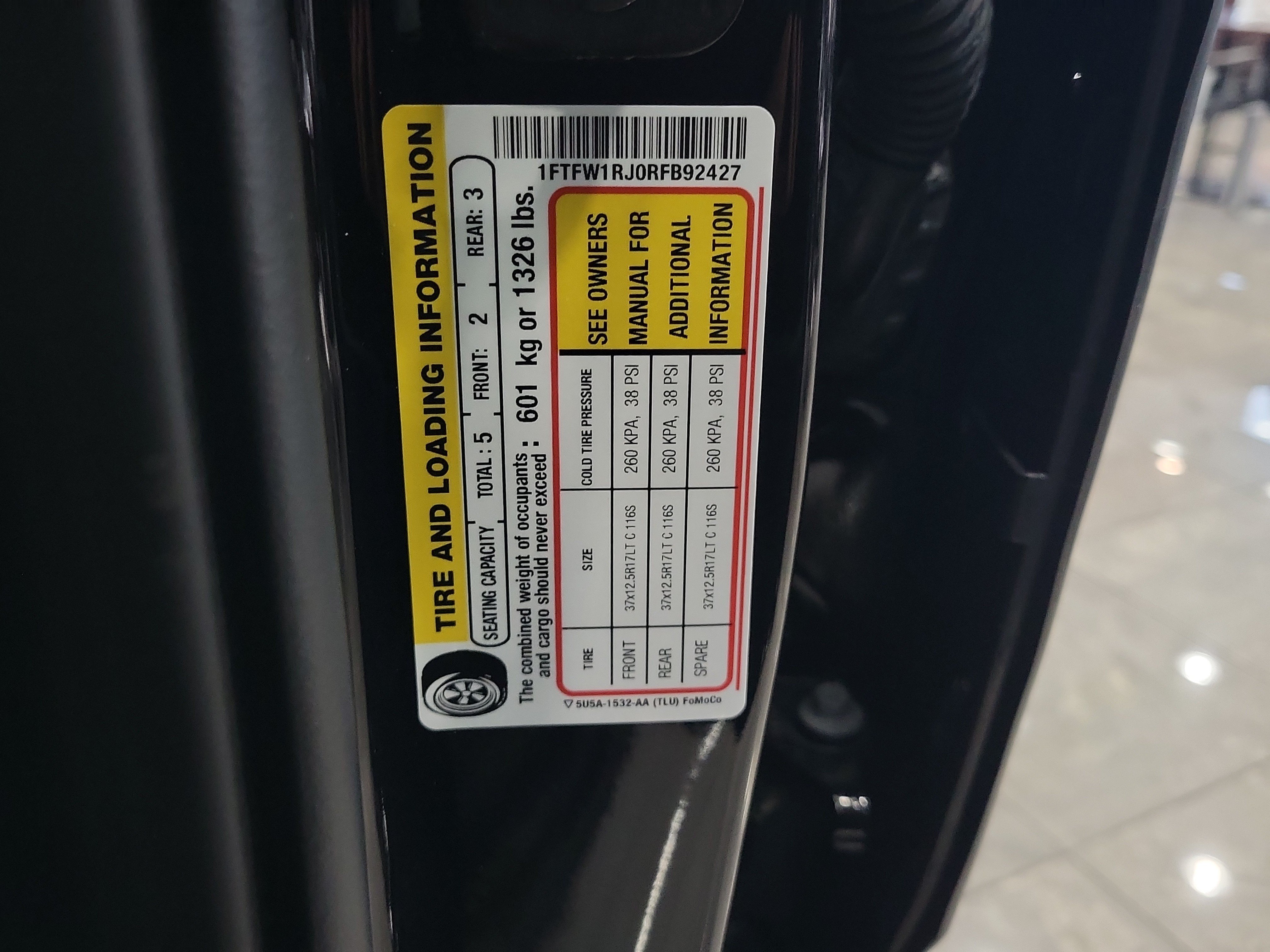 Certified 2024 Ford F150 Raptor w/ Equipment Group 803A Raptor R AWD/4WD image 30