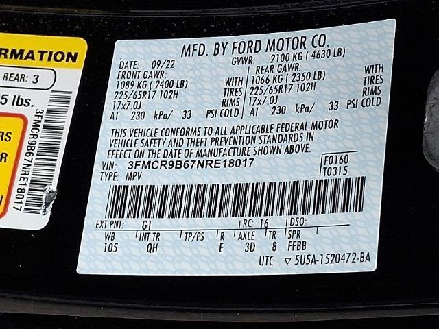 Certified 2022 Ford Bronco Sport Big Bend w/ Convenience Package image 26