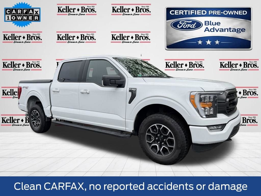 Certified 2022 Ford F150 XLT w/ Equipment Group 302A High AWD/4WD image 1