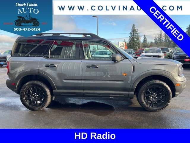 Certified 2025 Ford Bronco Sport Badlands w/ Badlands Tech Package image 9