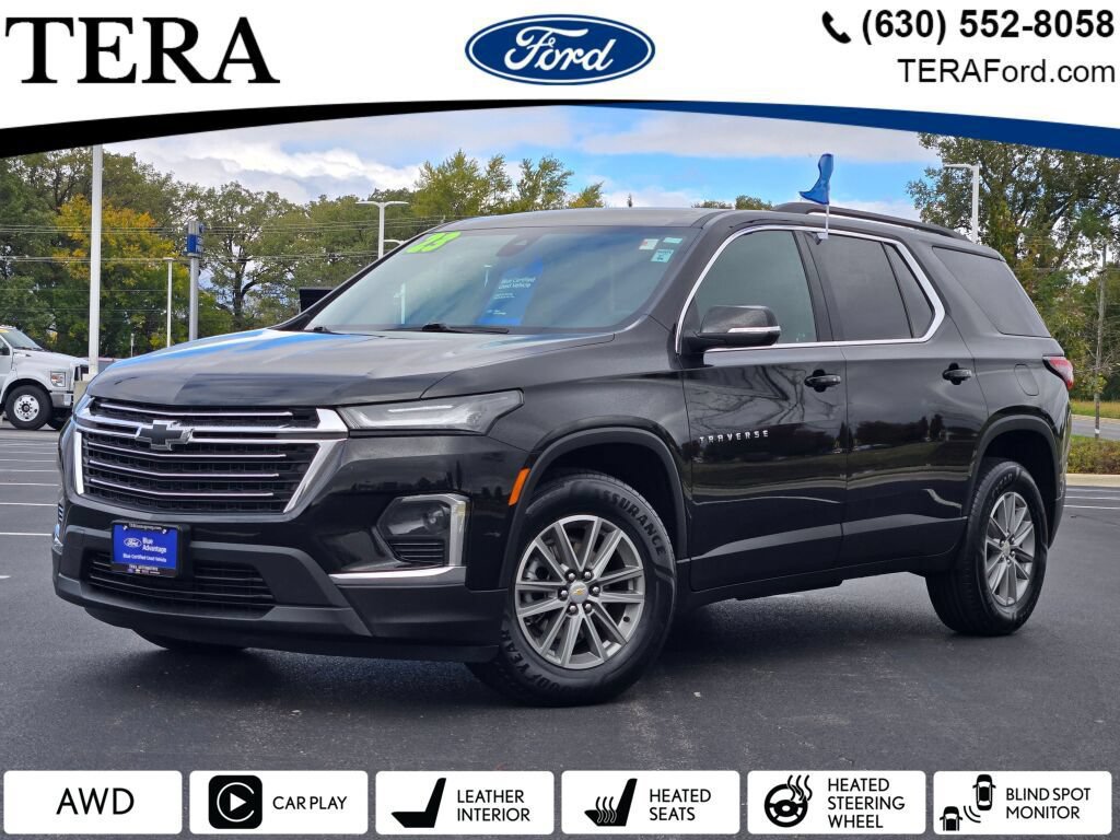 Used 2023 Chevrolet Traverse LT w/ LPO, Floor Liner Package AWD/4WD 360° Tour