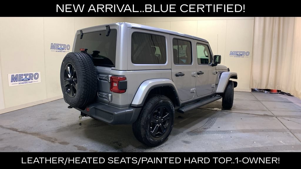 Used 2021 Jeep Wrangler Unlimited Sahara AWD/4WD image 3