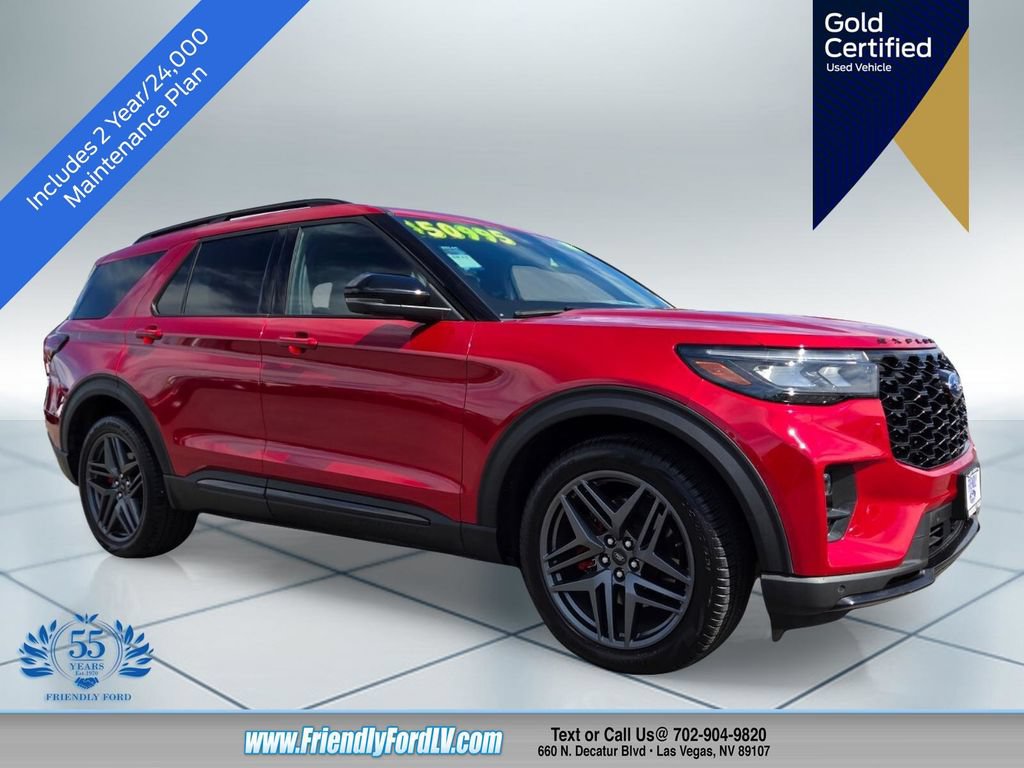 Certified 2025 Ford Explorer ST w/ Sun And Sound Package AWD/4WD image 1