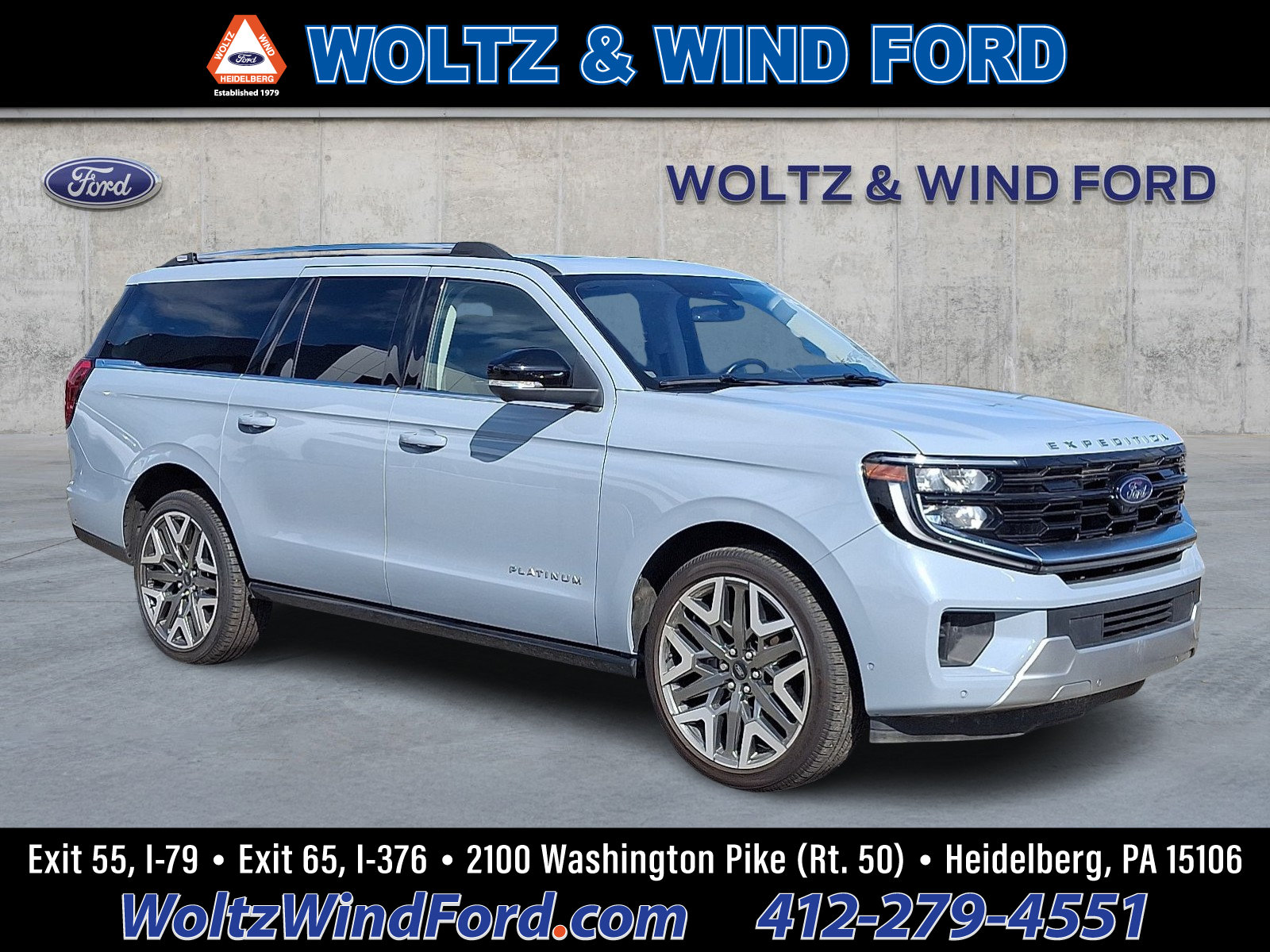 Certified 2025 Ford Expedition Max Platinum w/ Platinum Ultimate Package AWD/4WD image 1