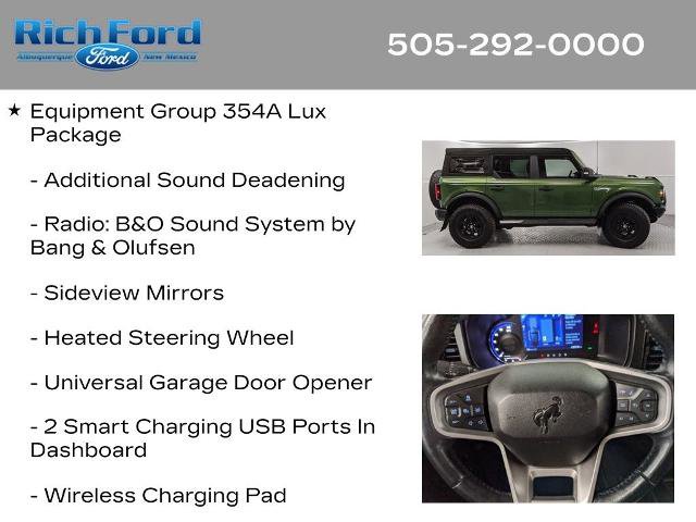 Certified 2023 Ford Bronco Wildtrak AWD/4WD image 22