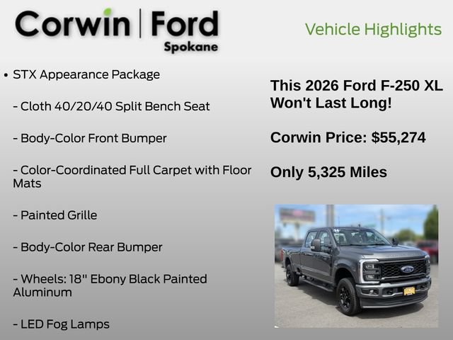 Certified 2026 Ford F250 XL w/ STX Appearance Package AWD/4WD image 7