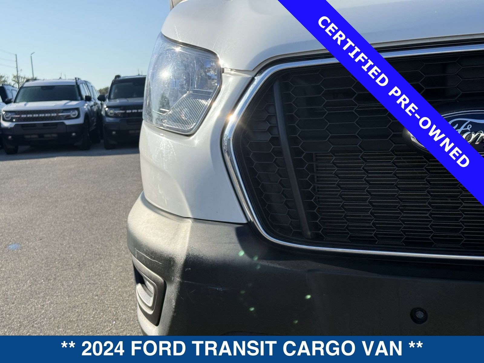 Certified 2024 Ford Transit 250 Low Roof w/ Exterior Upgrade Package RWD image 9