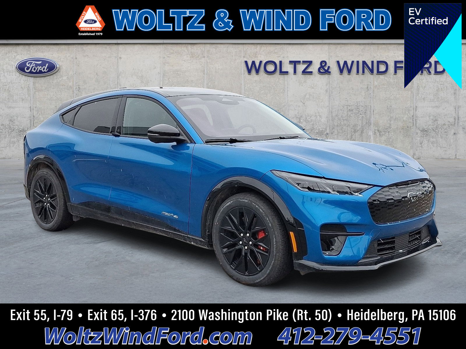 Certified 2025 Ford Mustang Mach-E Premium w/ Sport Appearance Package image 1