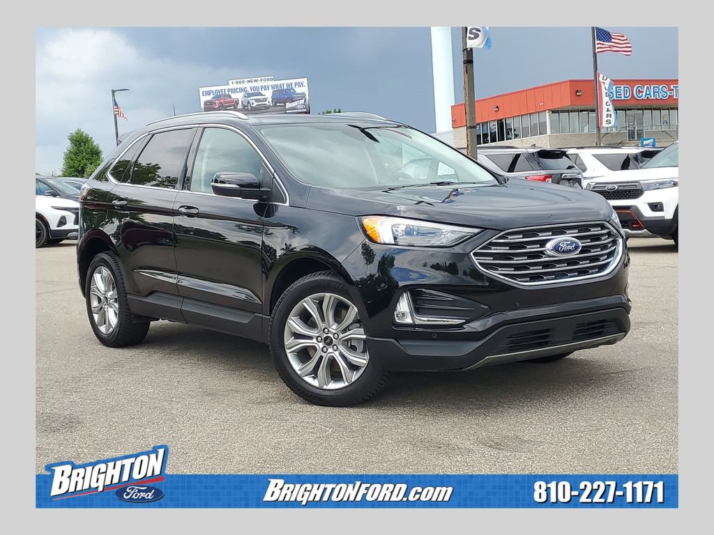 Certified 2023 Ford Edge Titanium w/ Class II Trailer Tow Package AWD/4WD video 1