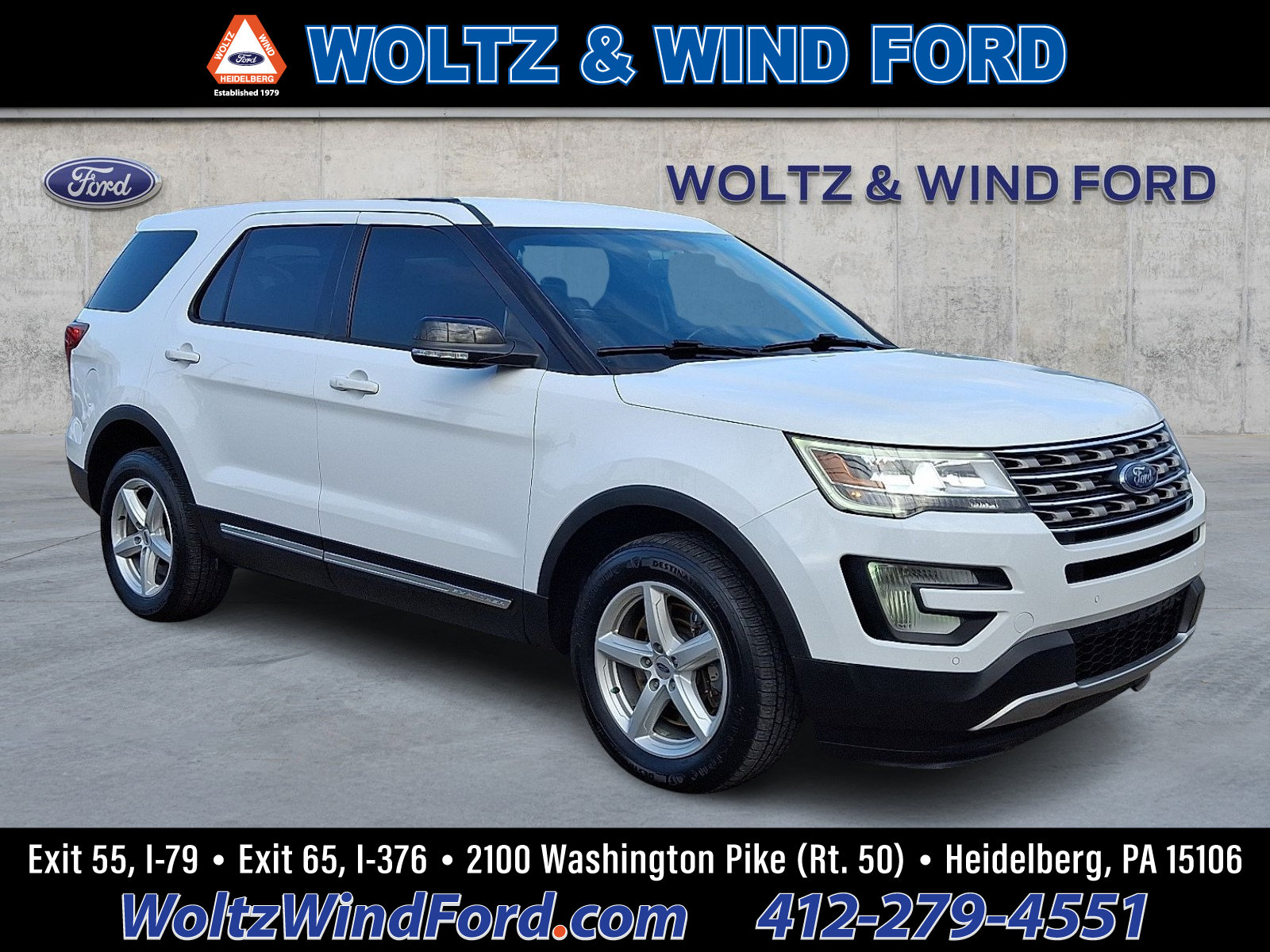 Certified 2017 Ford Explorer XLT w/ Equipment Group 202A