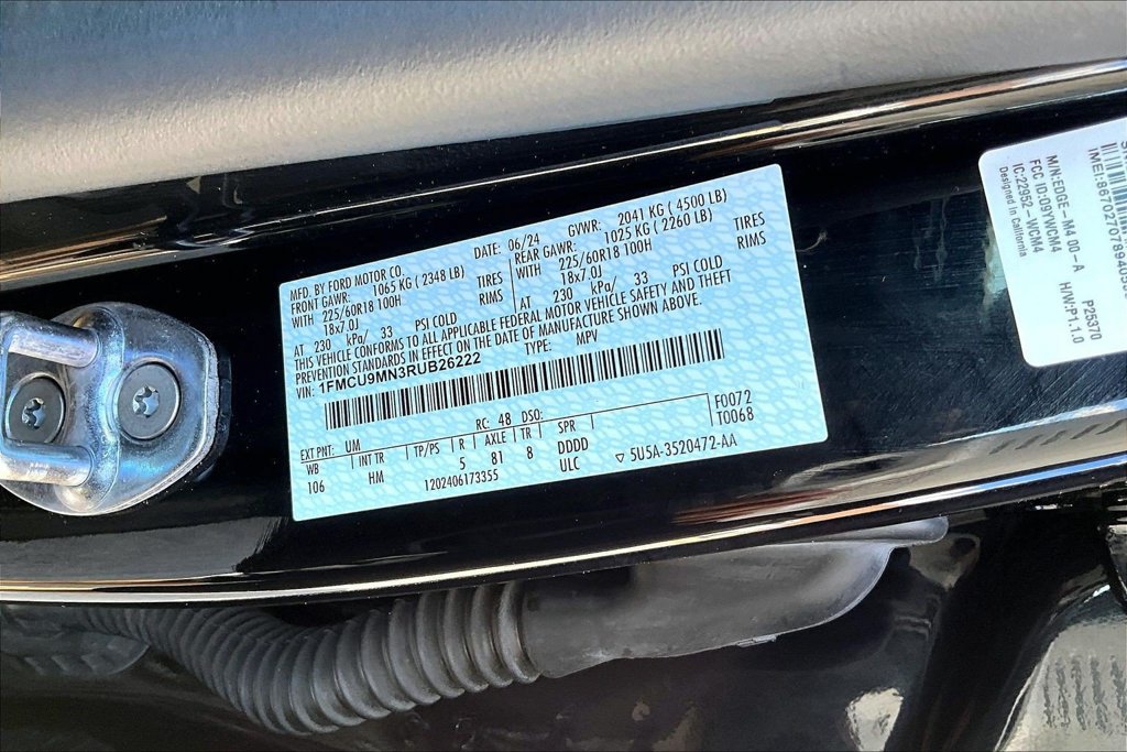 Certified 2024 Ford Escape ST-Line w/ Tech Pack #1 AWD/4WD image 32