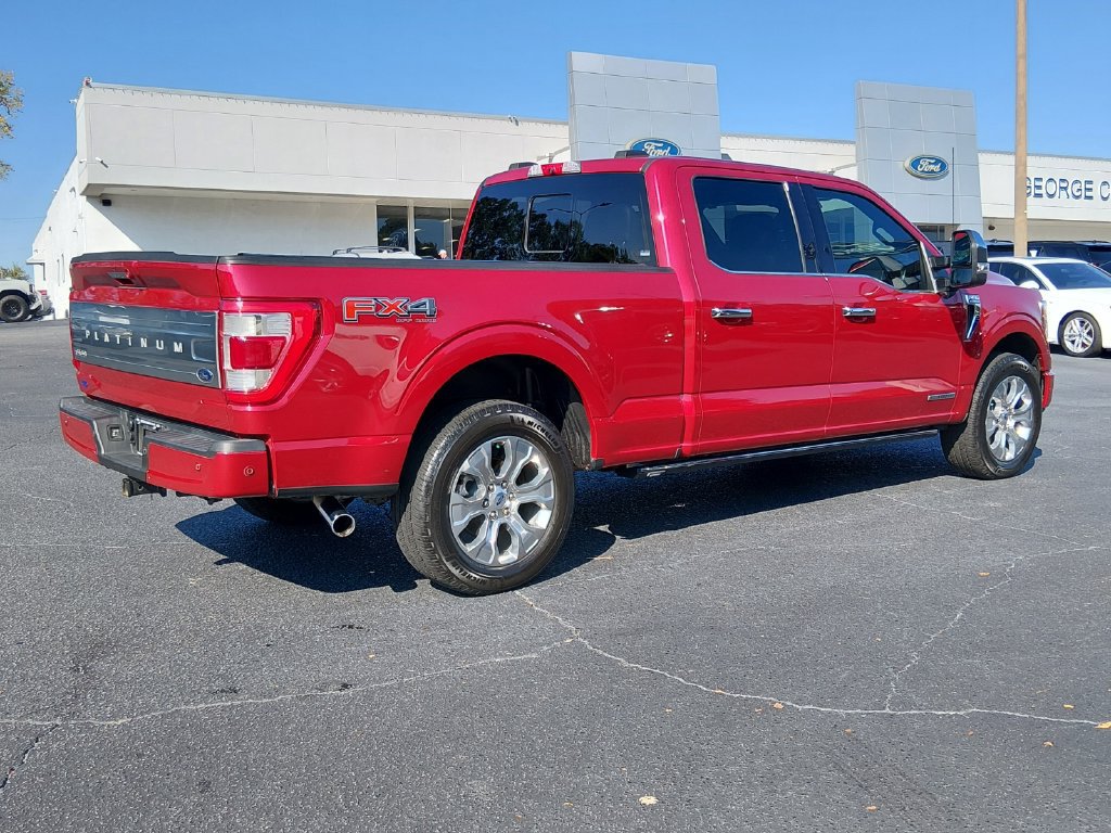Certified 2021 Ford F150 Platinum w/ Equipment Group 701A High AWD/4WD image 4