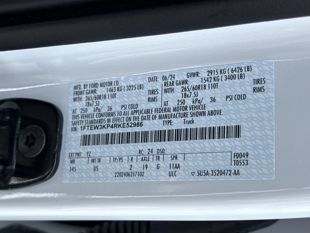 Certified 2024 Ford F150 XLT w/ Mobile Office Package RWD image 44