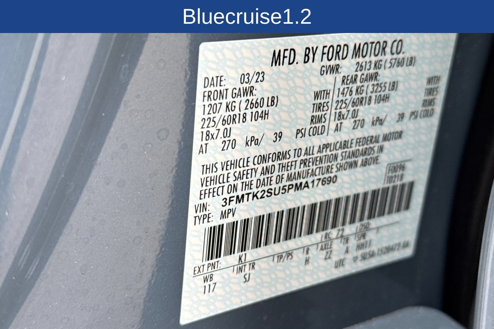 Certified 2023 Ford Mustang Mach-E California Route 1 AWD/4WD image 36