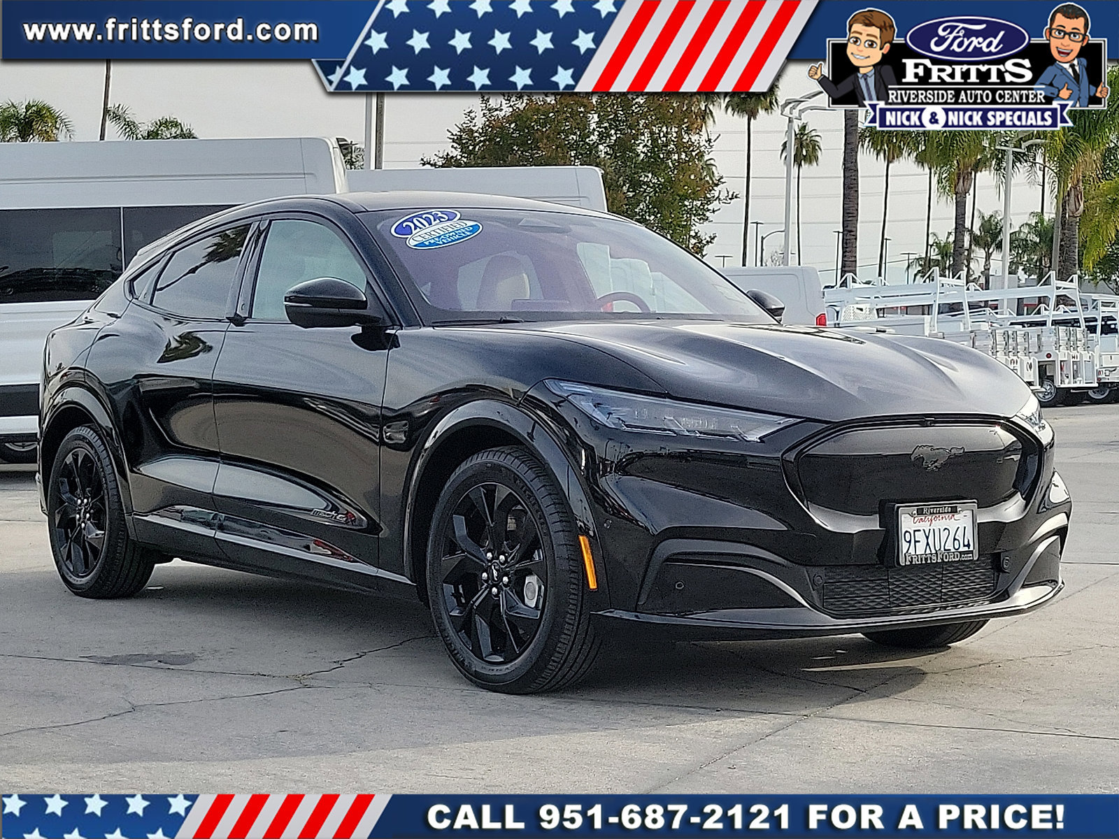 Certified 2023 Ford Mustang Mach-E Premium w/ Mustang Nite Pony Package image 1