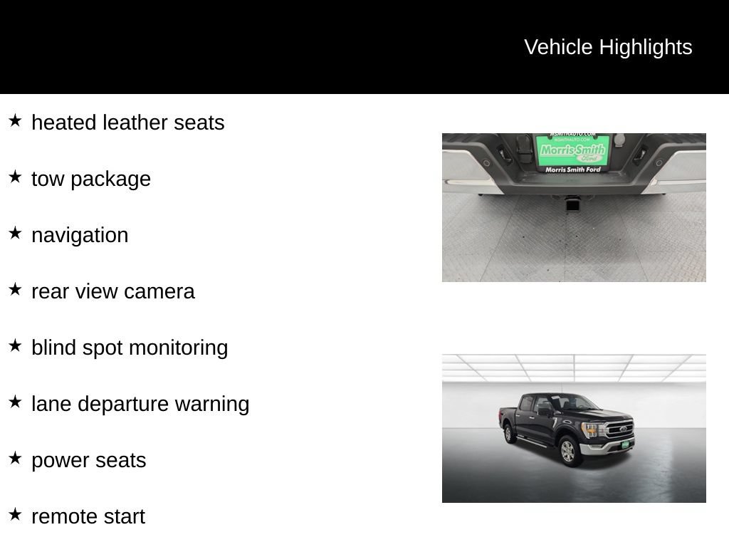 Certified 2023 Ford F150 XLT w/ Equipment Group 302A High AWD/4WD image 10