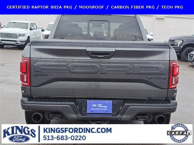 Certified 2018 Ford F150 Raptor w/ Equipment Group 802A Luxury image 4