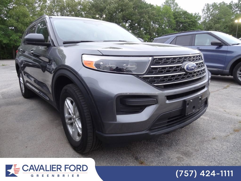 Certified 2023 Ford Explorer XLT w/ Class IV Trailer Tow Package AWD/4WD image 1