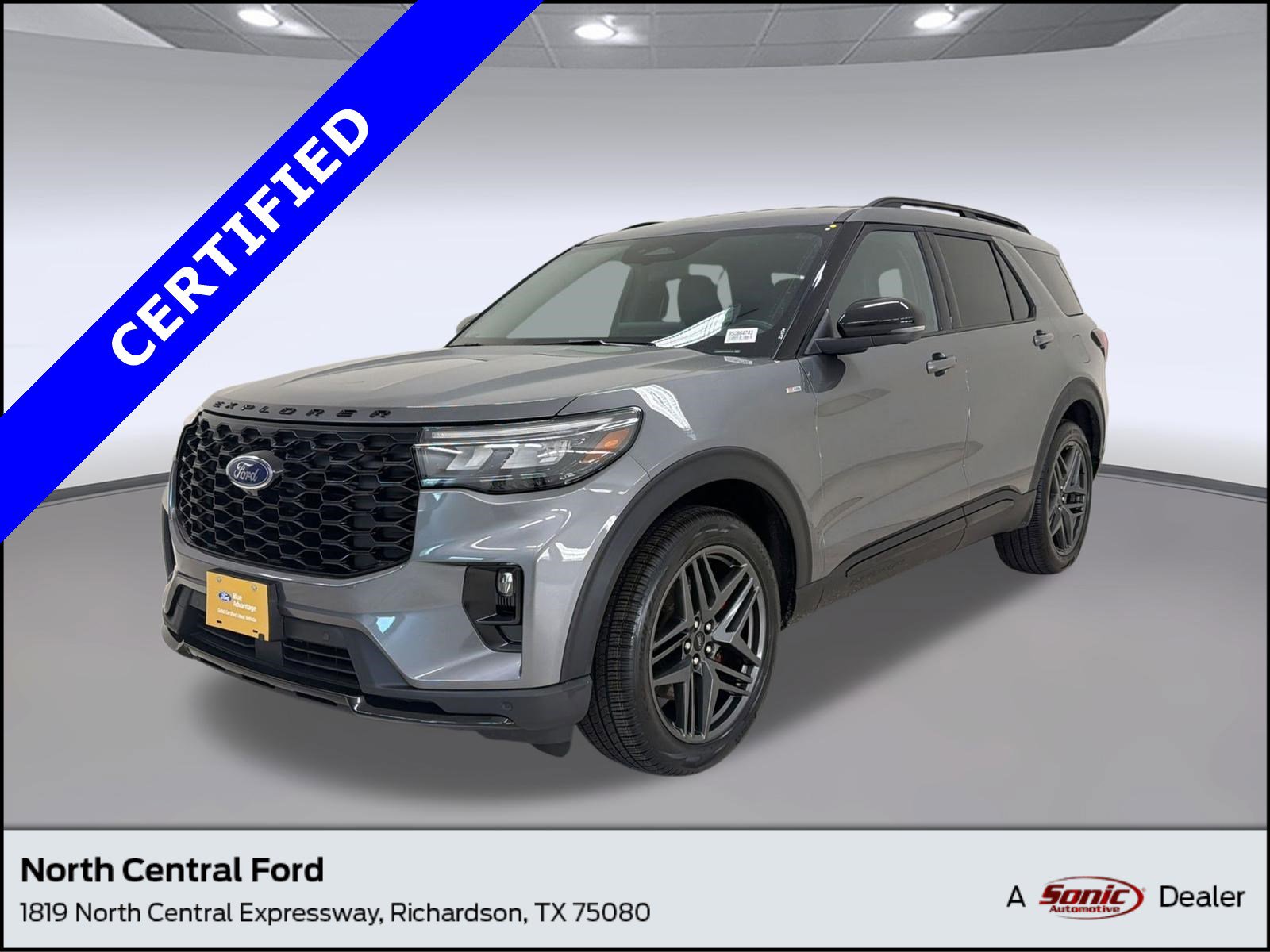 Certified 2025 Ford Explorer ST-Line w/ ST-Line Street Pack