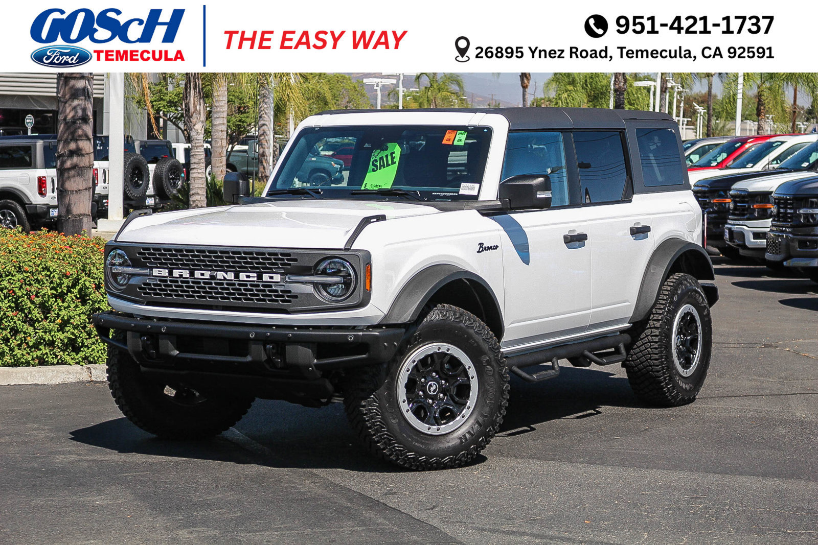 Certified 2023 Ford Bronco Badlands w/ Sasquatch Package