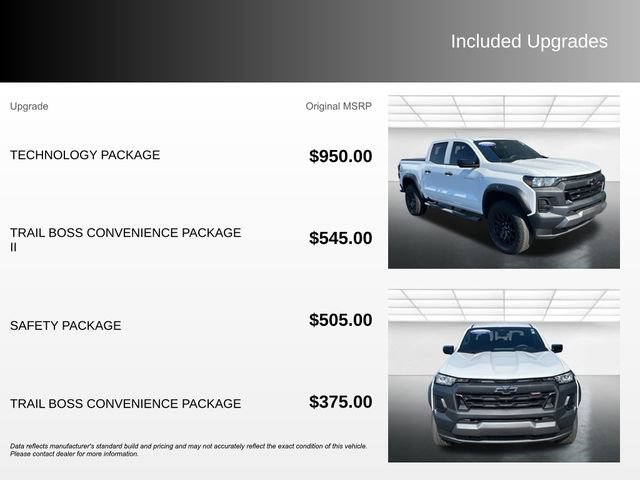Used 2023 Chevrolet Colorado Trail Boss w/ Technology Package AWD/4WD image 5