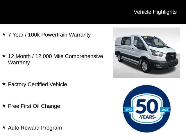 Certified 2024 Ford Transit 250 Low Roof w/ Exterior Upgrade Package image 8