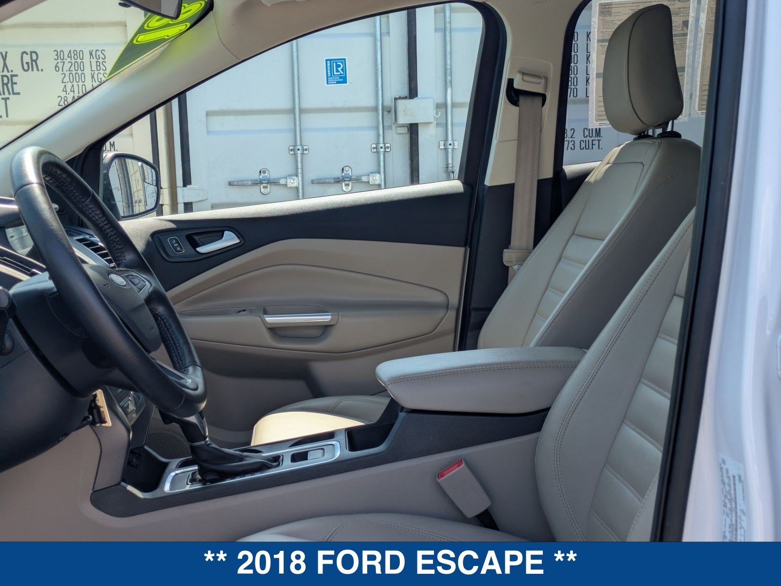 Certified 2018 Ford Escape SEL FWD image 21