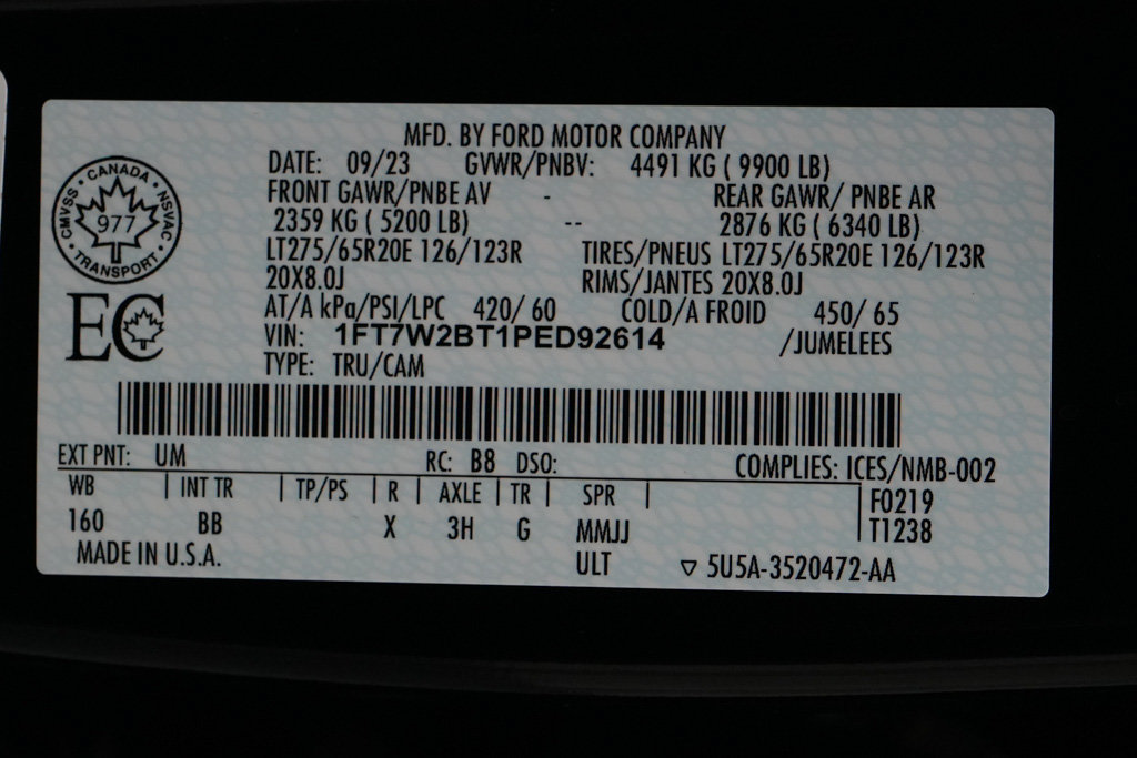 Certified 2023 Ford F250 Platinum AWD/4WD image 30