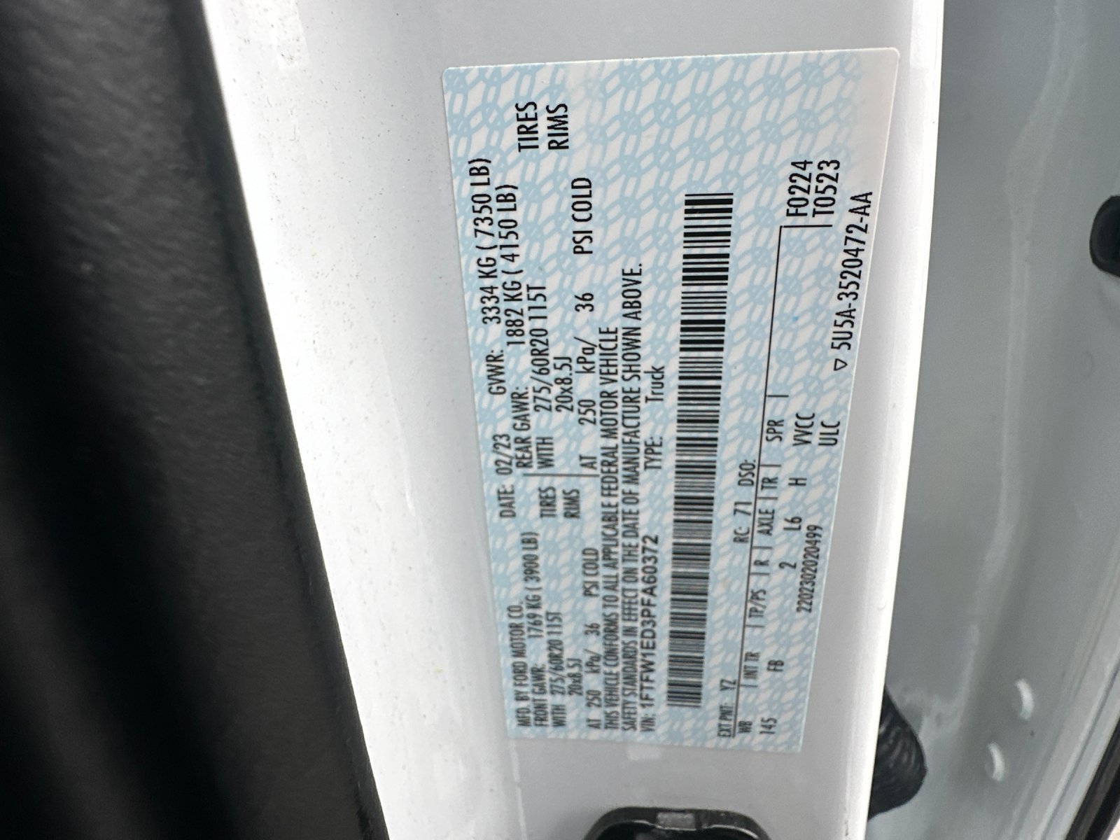 Certified 2023 Ford F150 XLT w/ Equipment Group 302A High image 29