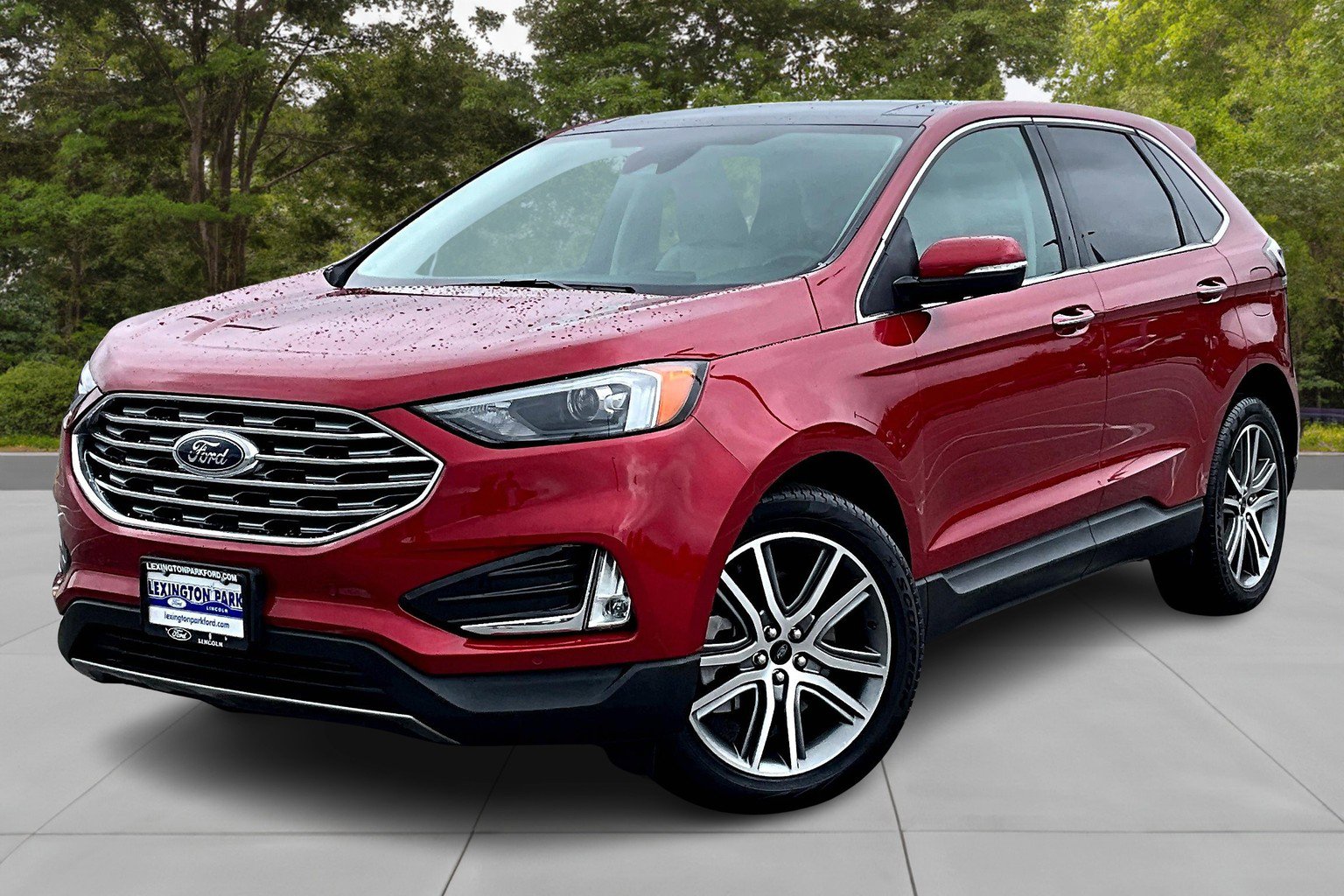 Certified 2023 Ford Edge Titanium w/ Class II Trailer Tow Package AWD/4WD image 3