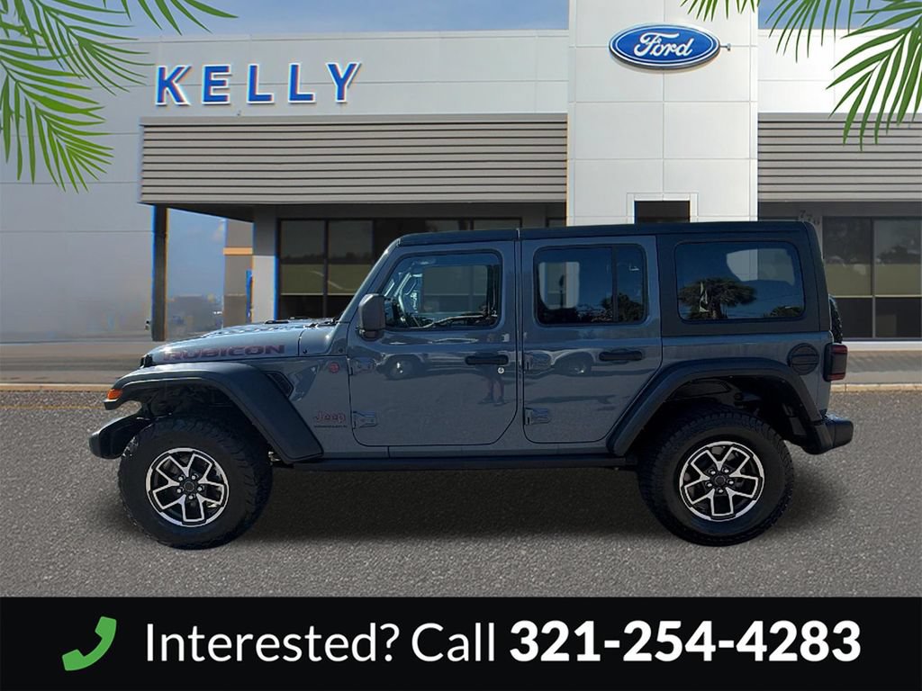 Used 2024 Jeep Wrangler Unlimited Rubicon AWD/4WD image 2