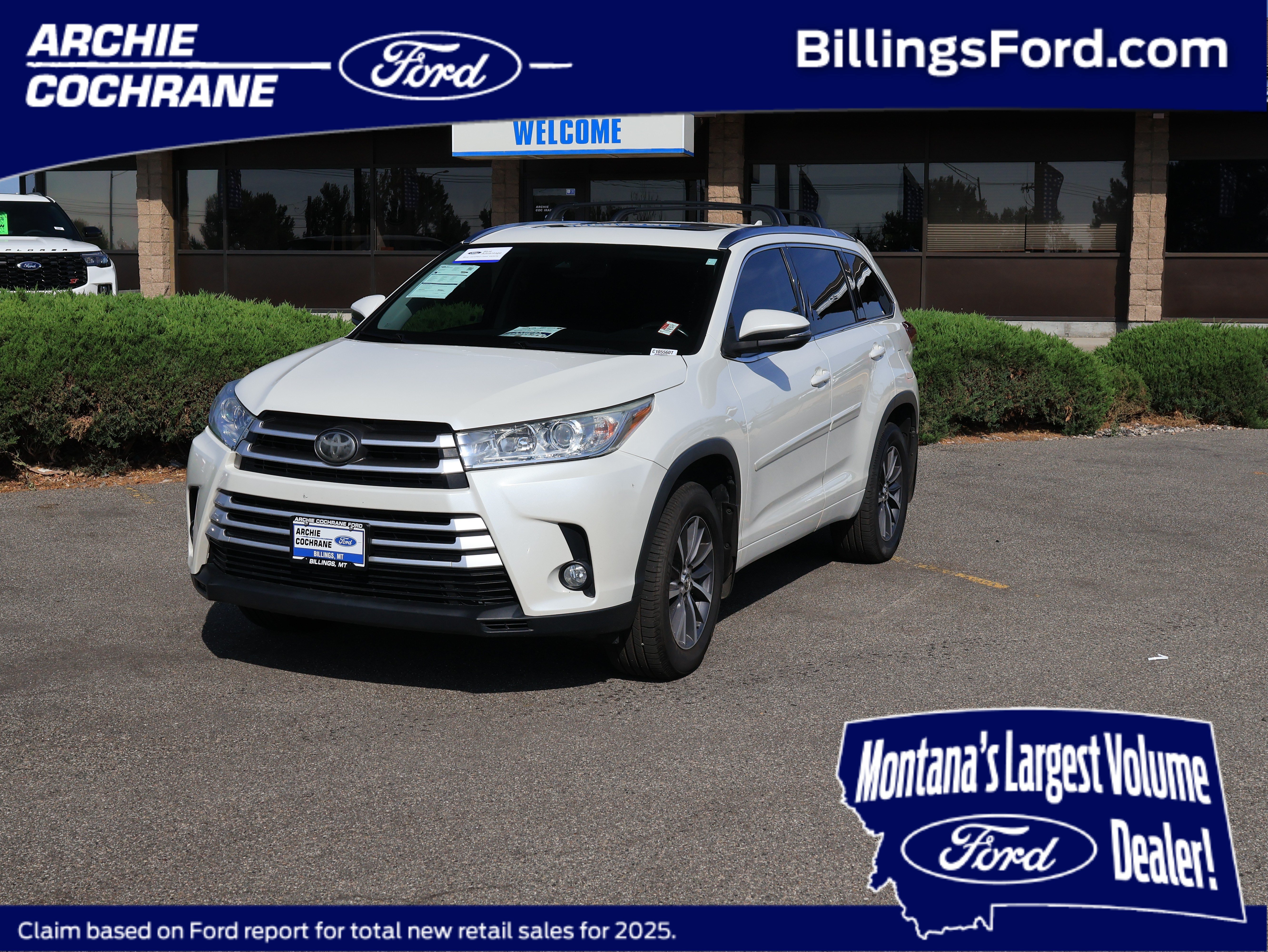 Used 2018 Toyota Highlander XLE AWD/4WD image 1
