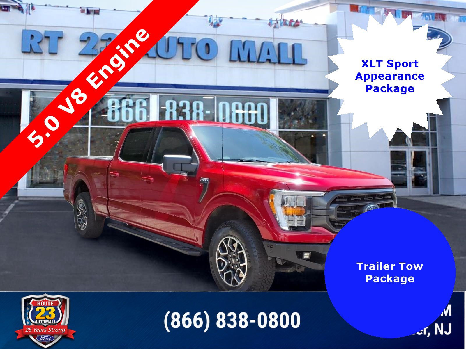 Certified 2022 Ford F150 XLT w/ Equipment Group 302A High AWD/4WD image 1