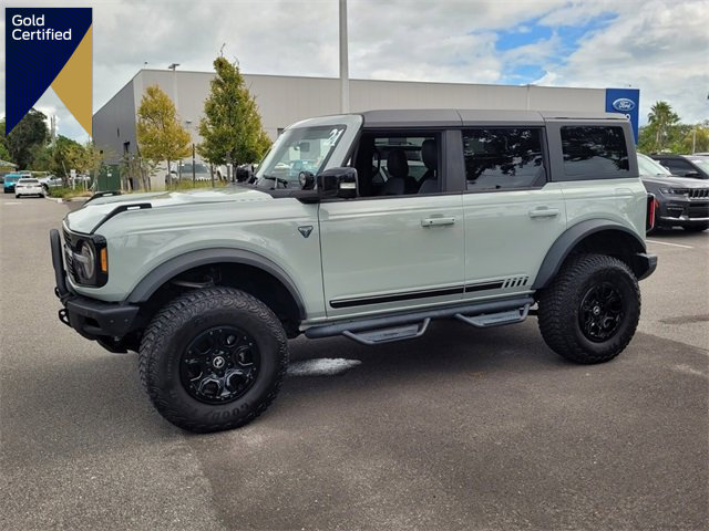 Certified 2021 Ford Bronco First Edition