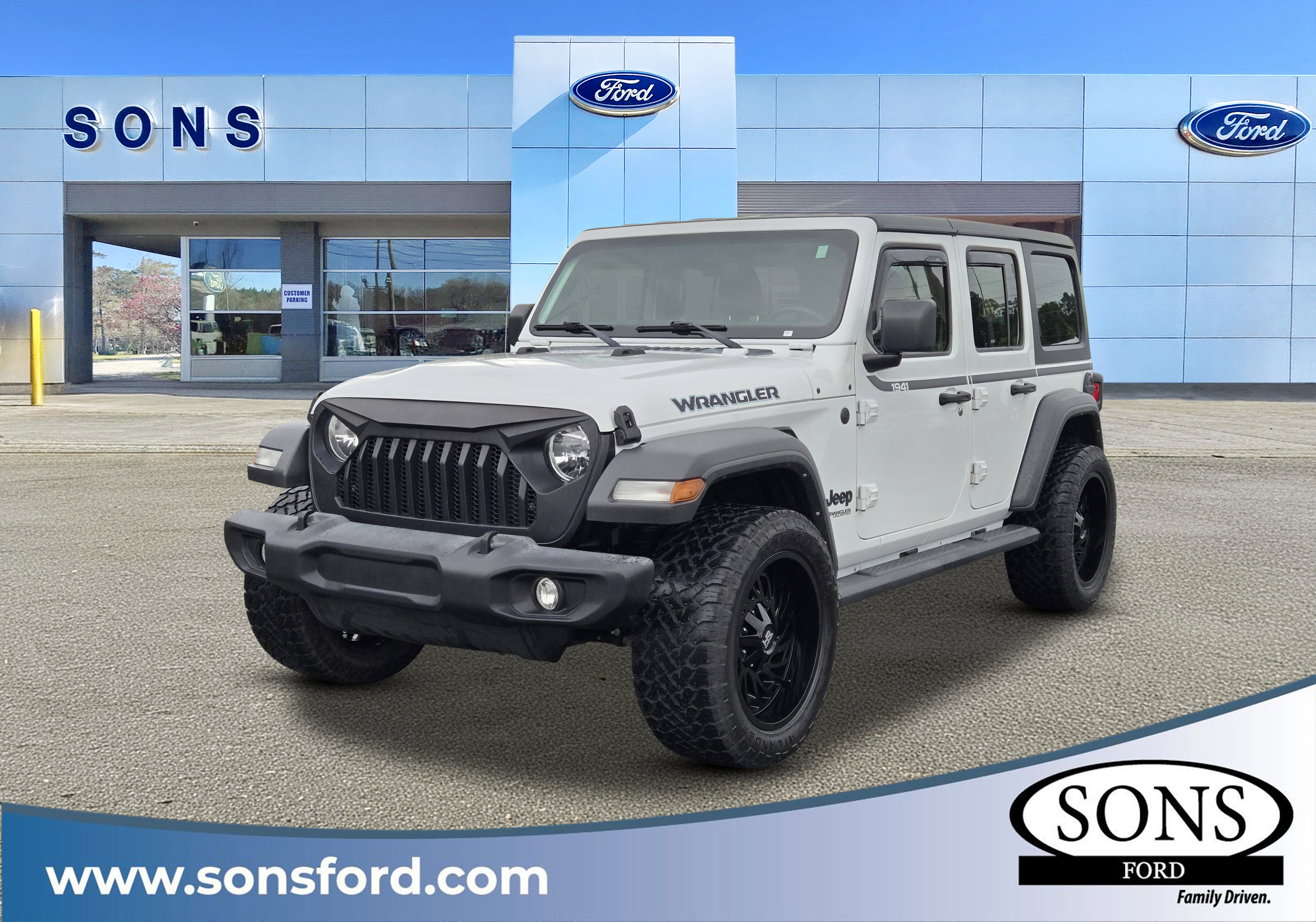 Used 2022 Jeep Wrangler Unlimited Sport AWD/4WD video 1