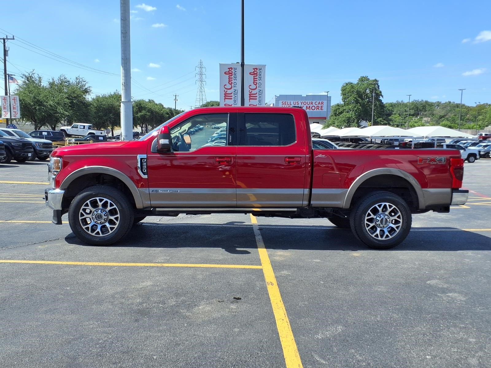 Certified 2021 Ford F250 Lariat w/ Lariat Ultimate Package AWD/4WD image 9