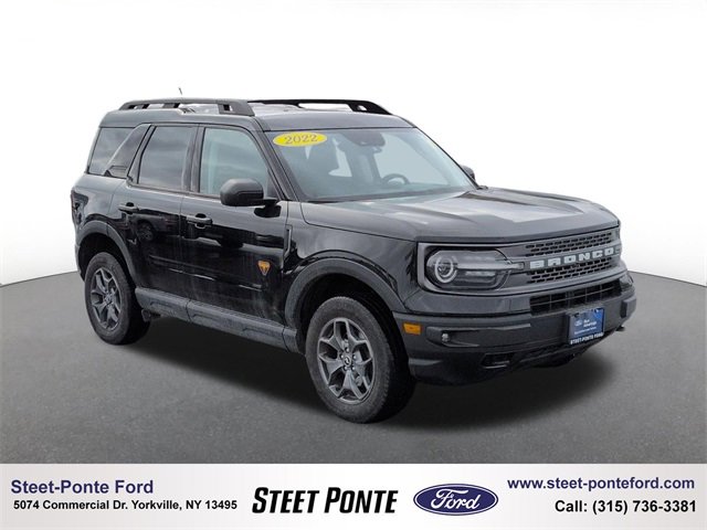 Certified 2022 Ford Bronco Sport Badlands