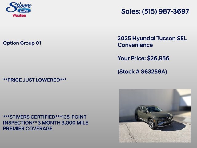 Used 2025 Hyundai Tucson SEL AWD/4WD image 8