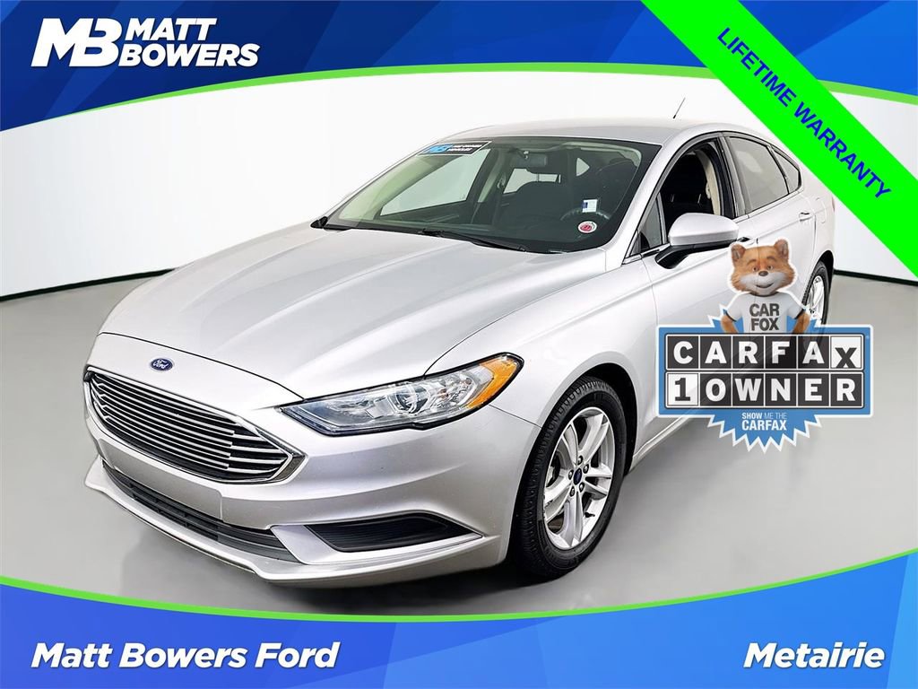 Certified 2018 Ford Fusion SE w/ Fusion SE Technology Package