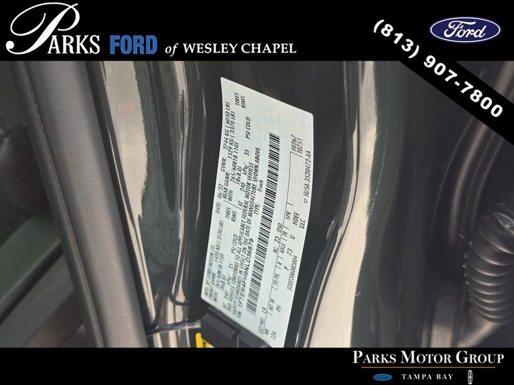 Certified 2022 Ford Ranger XLT w/ Equipment Group 302A High AWD/4WD image 32