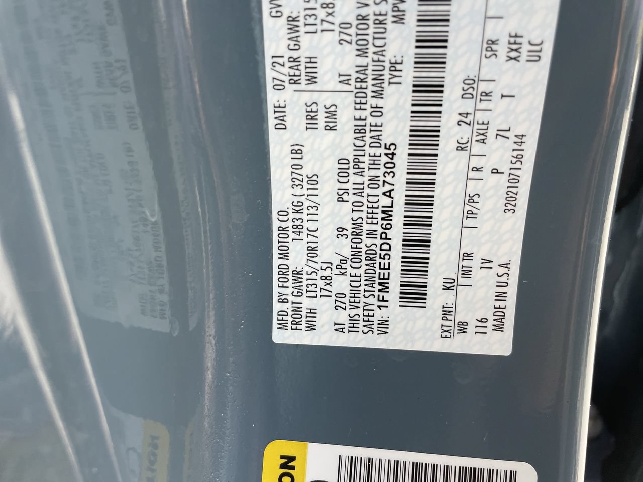 Certified 2021 Ford Bronco Badlands AWD/4WD image 35