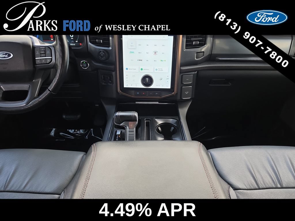 Certified 2023 Ford F150 Lightning Lariat w/ Equipment Group 511A High AWD/4WD image 13