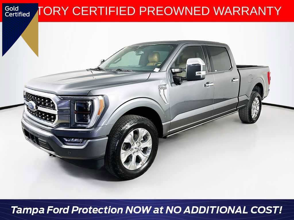 Certified 2022 Ford F150 Platinum w/ Trailer Tow Package image 1