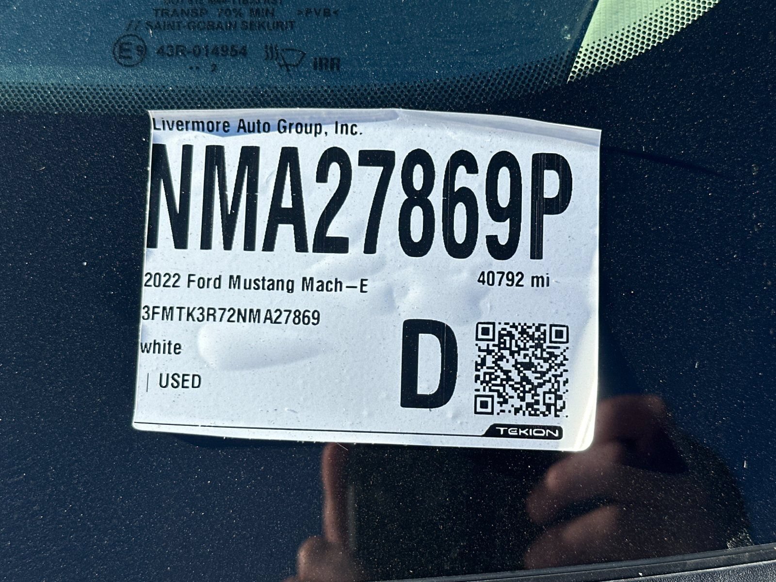 Certified 2022 Ford Mustang Mach-E Premium RWD image 2