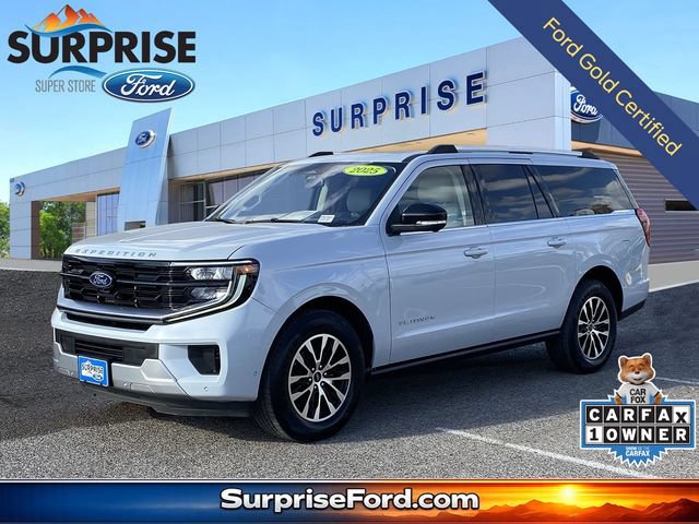 Certified 2025 Ford Expedition Max Platinum