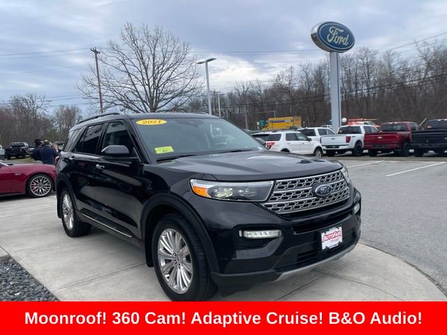 Certified 2021 Ford Explorer Limited w/ Hybrid Equipment Group 310A AWD/4WD image 1